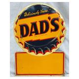 20x28 Emb. ‘Dad’s Deliciously Yours’ Die Cut Sign