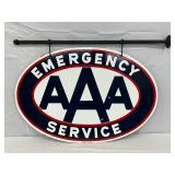 DSP AAA Emergency Service Sign with Hanger