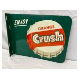 18x14 Orange Crush Cap Flange Sign