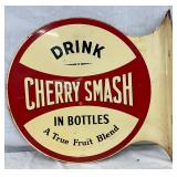 1951  Cherry Smash Flange Sign, 20x18