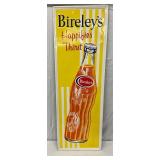 Emb. Bireley’s Vertical Sign by Stout Sign Co.with Bottle Design, 18x54.5in. 