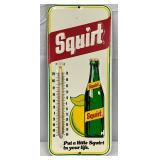 1977 Squirt Soda Thermometer, 6x14 