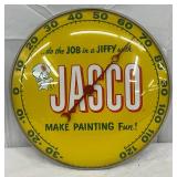 12in. Jasco Thermometer With Glass Face by Pam Clock Co.