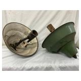 Orig. 20in Porcelain Station Lights