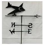 Early Airplane-Design Weather Vane, 30 x 33 1/2 Inches
