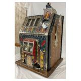 16×24 1/2 Comet Slot Machine with Colorful Painted Metal Exterior