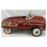 Mid Century BMC Station Wagon Senior Pedal Car, 37×18 Inches