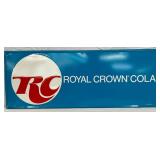 Emb. Royal Crown Cola Sign, Donasco, 32 x 12 
