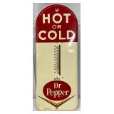 Dr Pepper Hot or Cold Thermometer, 16 1/2 x 6 1/2 in