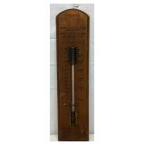 Cosmopolitan Hotel Wooden Thermometer, 5x21