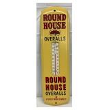 Round House Overalls Thermometer, 5×17 