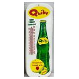 Quiky Thermometer with Orig. Box, 6×16 Inches