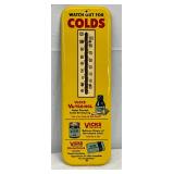 Vicks Thermometer w/graphics, 4in by 12in