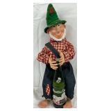 Willy Mountain Dew Promotional Figurine with Bottle, 6 x 18 Inches