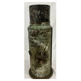 Schrader Gauge Store Counter Display Cabinet, 20in x 8in