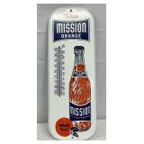 Mission Orange Soda Thermometer, 6 x 16 Inches