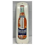 Mission Orange King Size Soda Thermometer, 5 x 17 