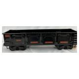 Buddy L Railroad Toy Rail Car in Black, 6in x 20in