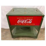 32 1/2″ x 34 1/2″ Glascock Coca-Cola Drink Box