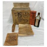 Stella Vitae Thatcher Medicine Lot with Original Box and 11 Medicine Bottles