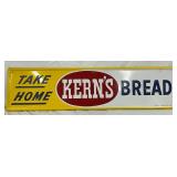 Kerns Bread Metal Embossed Sign 