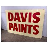 DSP Davis Paints Sign 72 x 48-Inch