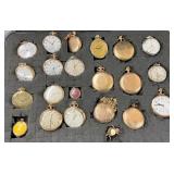 Collection Various Pocket Watches