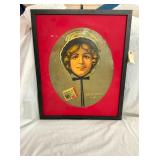 23x24 Egyptian Straights Framed Adv. 