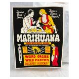 16x20 Marihuana Adv. Poster
