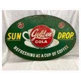 16x24 Sun Drop Golden Cola Sign 