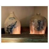 Stoneware Items w/ Blue Cobalt