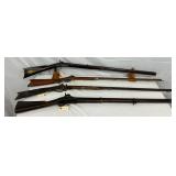 19th-Century Black Powder Long Rifles