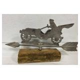 Early Metal Car Weathervane
