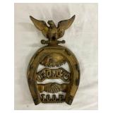 Cast Odd Fellows Org. Trivet 