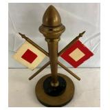 5x6 Brass US Army Signal School 