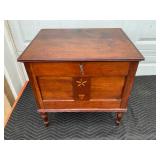 Inlaid Front, Turned Legs