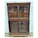 Stacking Oak Display Case