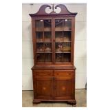 Walnut Two-Piece Cupboard