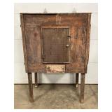 Primitive Wooden Milk Cabinet