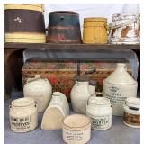 Stoneware Crocks, Jars, and Jugs