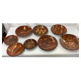 Hand-Decorated Redware Pottery