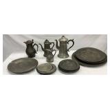 Early Pewter Tableware