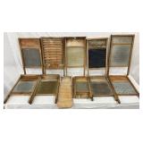Collection early washboards