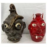 1/2- 1 G Devil Face Jugs