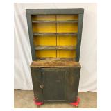 Cupboard with Mustard Interior