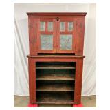 1873 Pennsylvania Wedding Cupboard 
