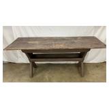 74 x 30 Prim Sawbuck Table