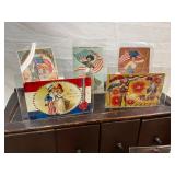 postcards dated circa 1900-1919