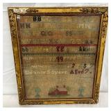 Sampler Dated 1876