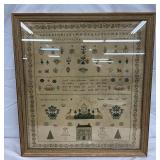 1820 English Sampler